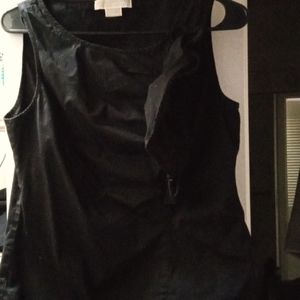 Michael Kors black sleeveless top